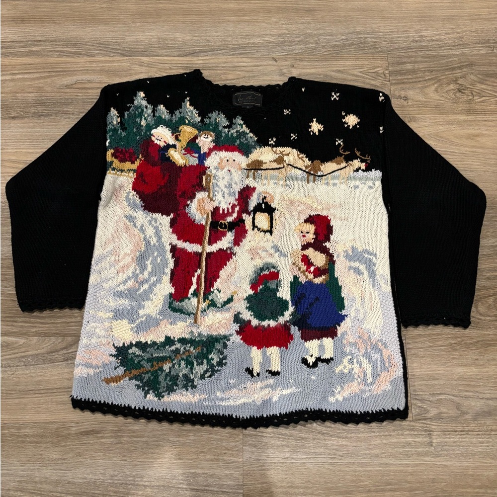 Amazing Ugly Christmas Sweater the Ultimate Party Stopper Womens Size Large